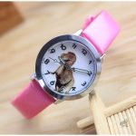 Montre dino colorée pour les petits