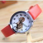 Montre enfant avec motif dinosaure