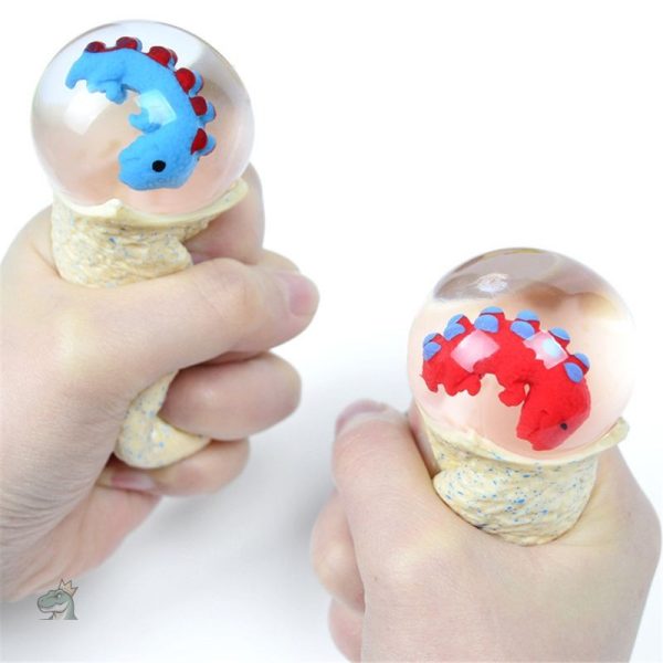 Oeuf dinosaure, objet anti stress pour soulager la tension