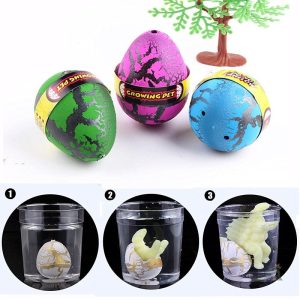 Oeuf de dinosaure magique à immerger