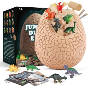 Oeuf de dinosaure géant en décoration ludique