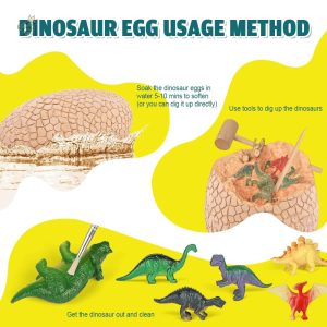 Oeuf géant inspiré des dinosaures pour les amateurs