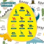 Accessoire décoratif en forme d'oeuf de dinosaure