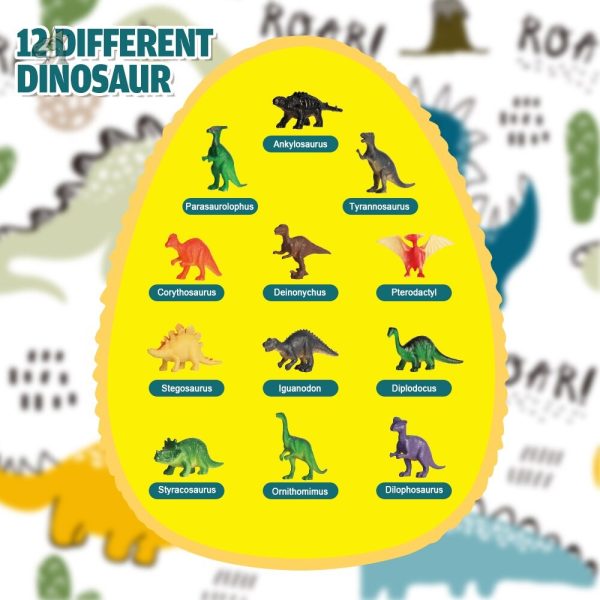 Accessoire décoratif en forme d'oeuf de dinosaure