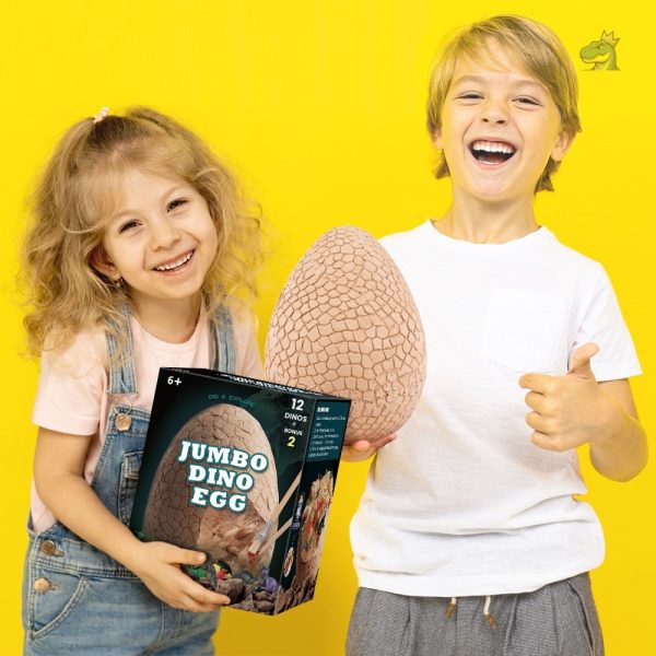 Oeuf dinosaure géant pour éveiller l'imagination des enfants
