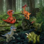 Oeuf dinosaure T-Rex, jouet éducatif sur les dinosaures