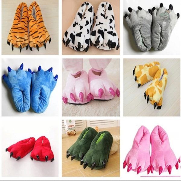 Chausson dinosaure pour enfant, design amusant et confortable