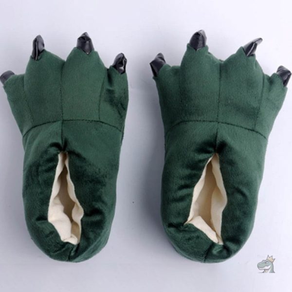 Chaussons dinosaure en forme de petit animal, style mignon