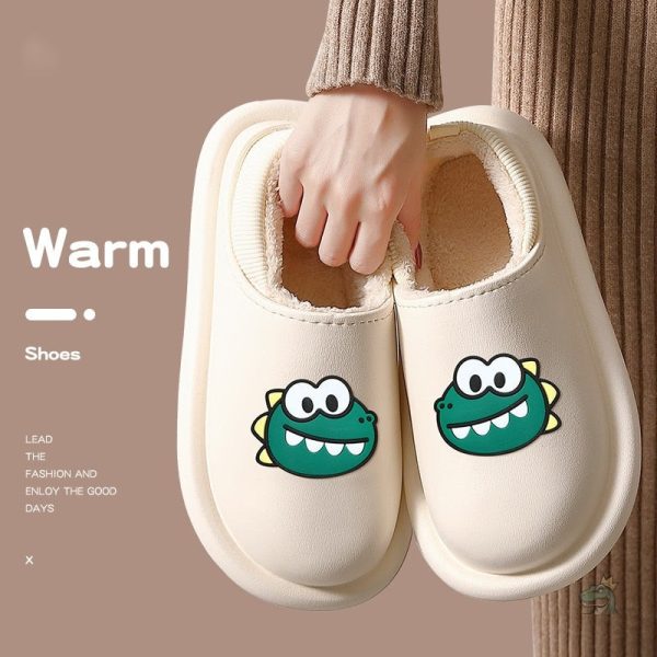 Chausson dinosaure, parfait pour des soirées cocooning