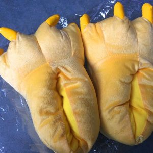 Pantoufle dinosaure pour homme adulte