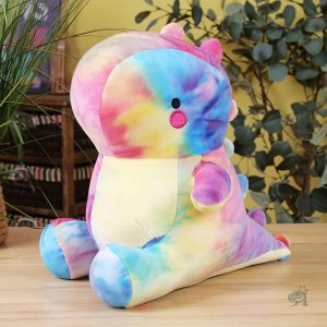Peluche dinosaure multicolore pour bébé