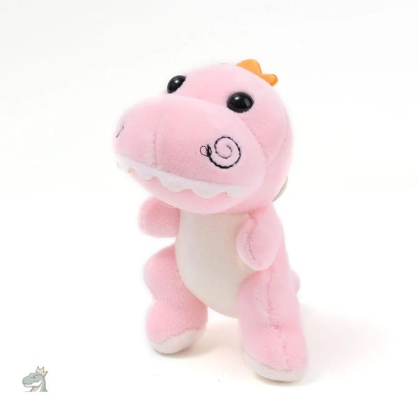 peluche-dinosaure-couleurs-1 Peluche dinosaure porte-clé kawai rose
