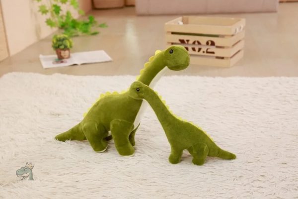 Peluche douce de Diplodocus, idéale pour les enfants