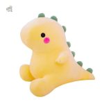 Peluche dinosaure jaune 25/35/40/50 cm