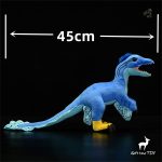 Peluche dinosaure aux couleurs vives