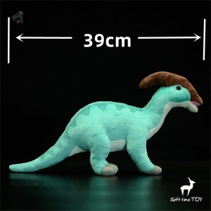 Doudou dinosaure vert, idéal pour les câlins