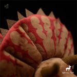 Triceratops en peluche, accessoire ludique et décoratif