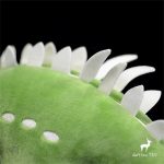 Doudou herbivore en peluche, sécurisant et agréable