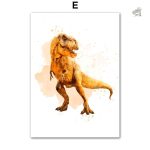 Poster dinosaure pour décoration murale originale