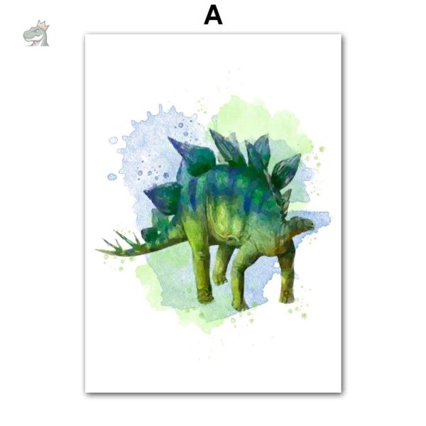 Affiche dinosaure chic, parfaite pour les espaces modernes