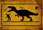 Affiche d'art dinosaure, éducative et attrayante