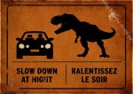Poster mural dinosaure coloré pour décoration intérieure - vue 14