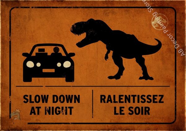 Poster mural dinosaure coloré pour décoration intérieure - vue 14
