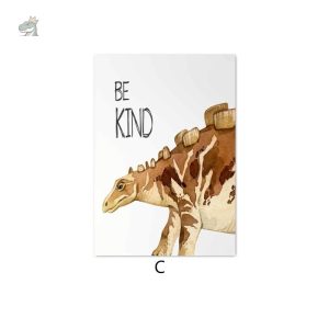 Poster éducatif sur les espèces de dinosaures