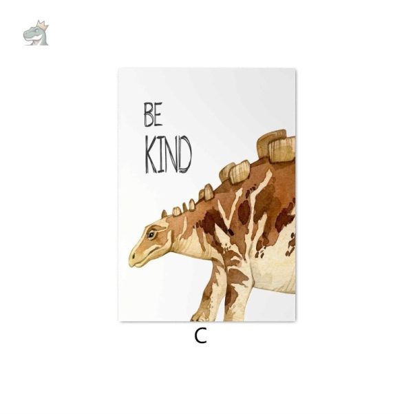 Poster éducatif sur les espèces de dinosaures