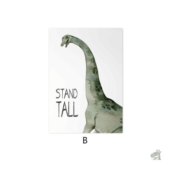 Affiche ludique pour apprendre sur les dinosaures