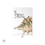 Poster mural sur la vie des dinosaures
