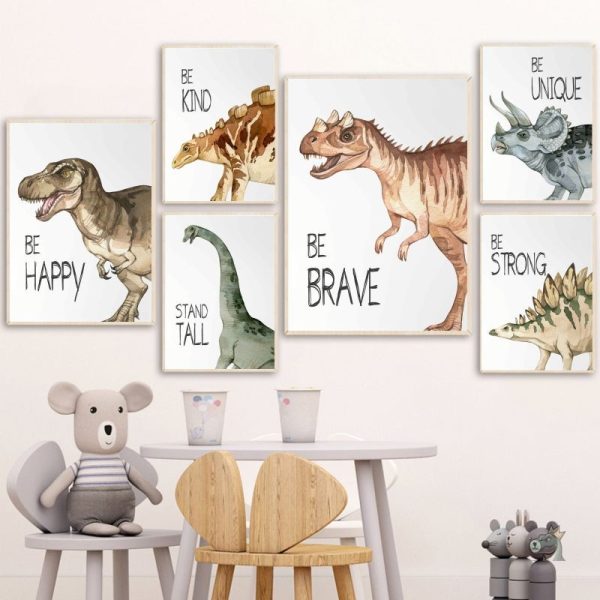Poster thématique des reptiles géants disparus