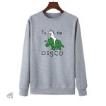 Sweat dinosaure pour adulte en tissu doux et confortable