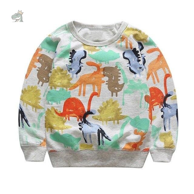 Sweat Dinosaure coloré pour enfants