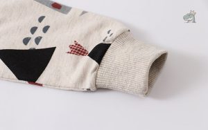 Pull à motif dinosaure pour garçons, style ludique