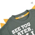 Sweat dinosaure confortable pour enfants, motif T-Rex
