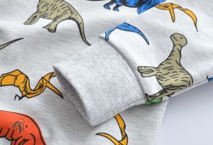 Sweat-shirt ludique inspiré des dinosaures