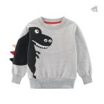Sweat enfant motif dinosaure, confortable et stylé
