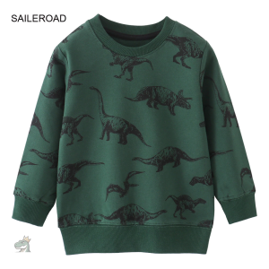Sweat Dinosaure pour enfants, pull motif amusant
