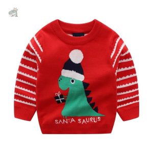 Sweat Dinosaure Noël