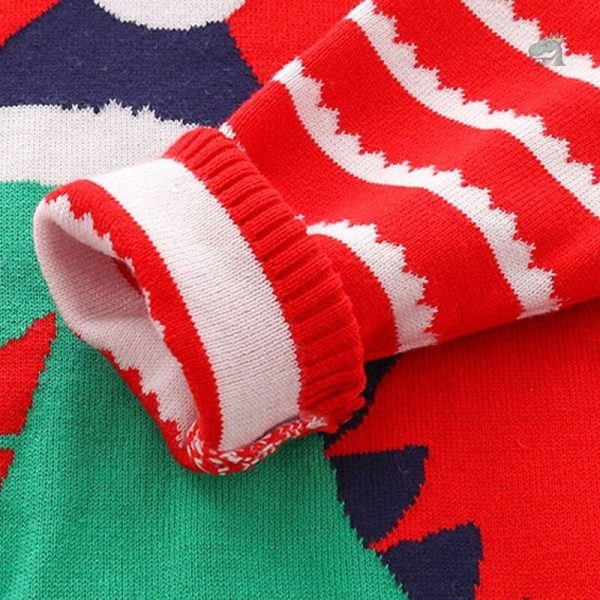 Pull de Noël amusant avec dino