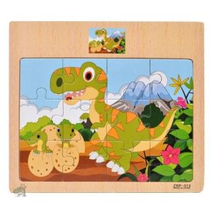 Puzzle Dinosaure T-Rex pour enfants de 4 ans