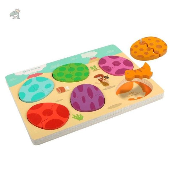 puzzle-dinosaure-bebe-1 Puzzle Dinosaure pour bébé, jeu éducatif coloré