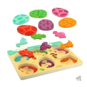 Puzzle éducatif Dinosaure, idéal pour les tout-petits