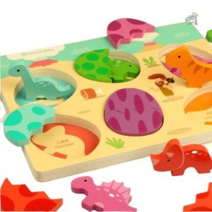 Jeu de puzzle Dinosaure, stimule la créativité des bébés