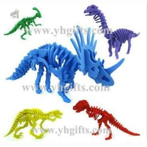 Puzzle dinosaure en mousse