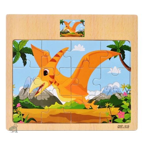 puzzle-dinosaure-enfant-1 Puzzle Dinosaure en bois pour enfants