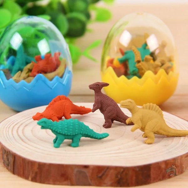 Puzzle en bois coloré Dinosaure avec chiffres éducatifs