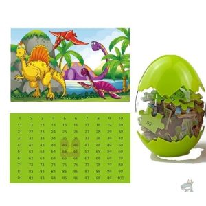 Puzzle Dinosaure en bois