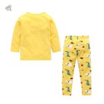 Pyjama à manches longues dinosaure pour fille